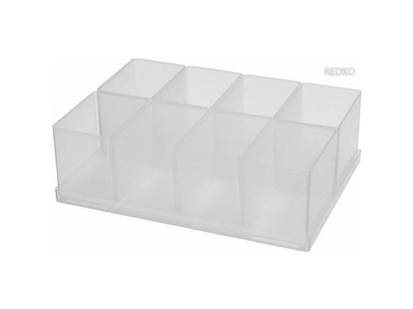 raaco Insert 80 8xBA8-1, Brett, Assorter 80, Boxxser 80, CarryLite 80, Gjennomsiktig, 220 mm, 160 mm, 69 mm