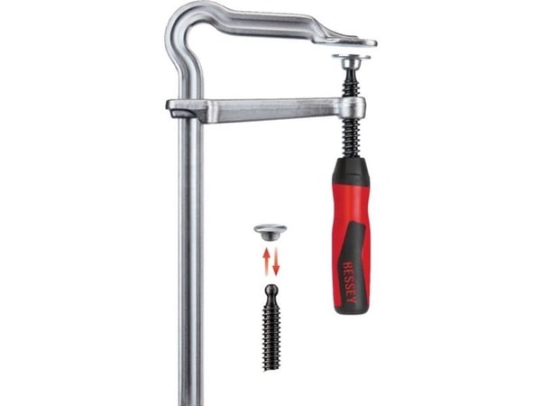 Bessey GM60Z-2K skruetvinge spennvidde (maks.) 600 mm utstikkmål 120 mm
