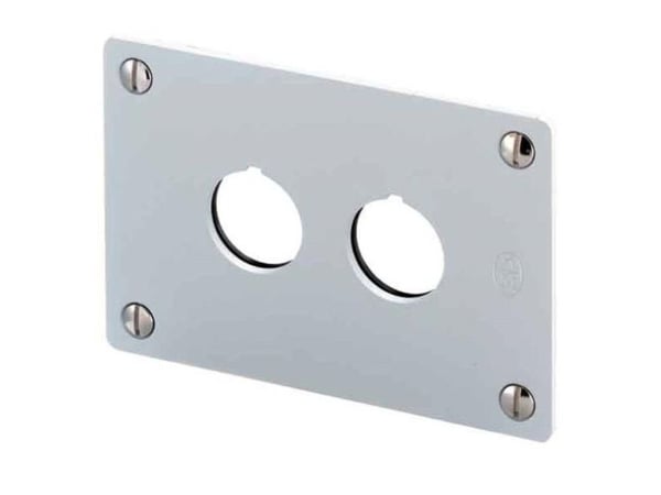 Eaton M22-E2, Monteringsplate, Grå, Aluminium, IP65, 105 mm, 72 mm