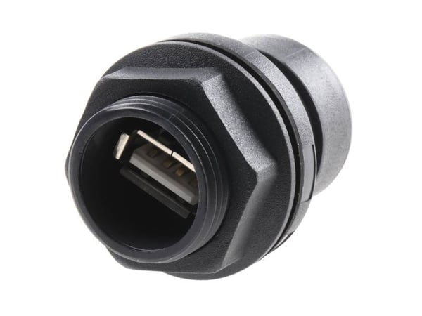 USB-liitin PXP6042/B Etutyyppi B, takatyyppi A. PXP6042/B Bulgin Sisältö: 1 kpl