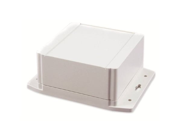 Hammond Electronics 1555NF42GY universal-kapsling 120 x 120 x 62 ABS lys grå 1 stk
