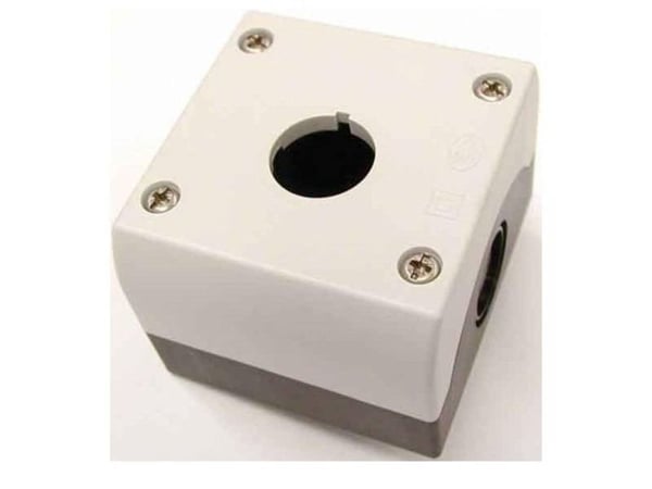 Eaton M22-I1M-SAL Pinta-asennettava kotelo 1 asennuspiste (Ø x K) 22 mm x 84 mm Harmaa 1 kpl 1 kpl