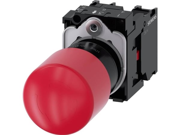 Siemens 3SU1100-1GB20-1PA0 Hätäpysäytyspainike 1 kpl.