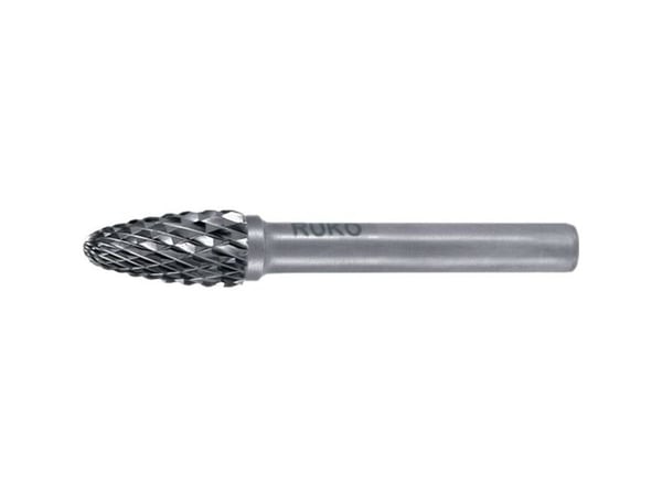 RUKO 116050 fresestift hardmetall rundbue 3 mm lengde 38 mm skaftdiameter 3 mm
