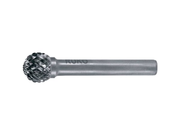 Fresestift form D kule (KUD) RUKO KUD skaft-Ø 6 mm (116044) 12 mm (1 stk.)
