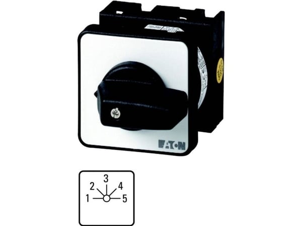 Eaton T0-5-15139/E elektrobrytare vippbrytare 2P svart/vit (014135)