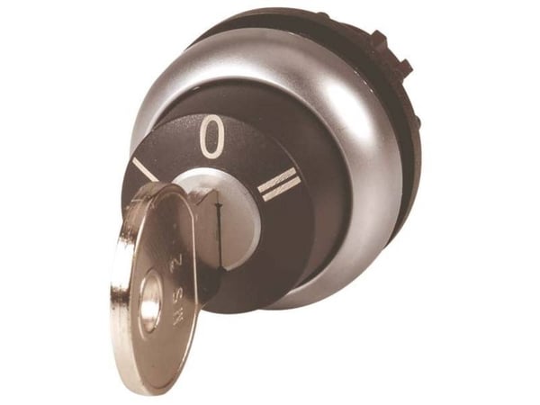 Eaton M22-WRS-MS10, Tangentstyrd brytare, Plast, Svart, Titan, IP66, 29,7 mm, 29,7 mm