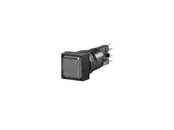 Eaton signallampe Q25LF-WS/WB med pære 24V hvit flat 089151