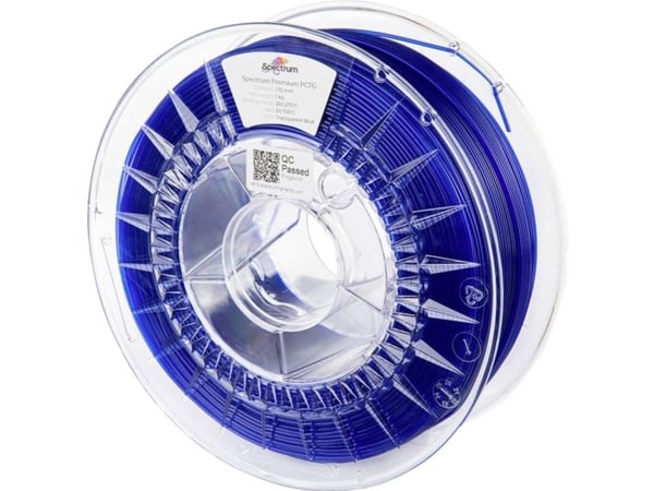 Spectrum Spectrum 3D filament, Premium PCTG, 1.75mm, 1000g, 80739, transparent blue