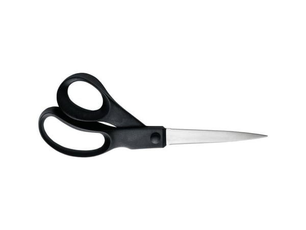Fiskars 1023817, Vuxen, Rakt snitt, Single, Svart, Rostfritt stål, Rostfritt stål, Universal