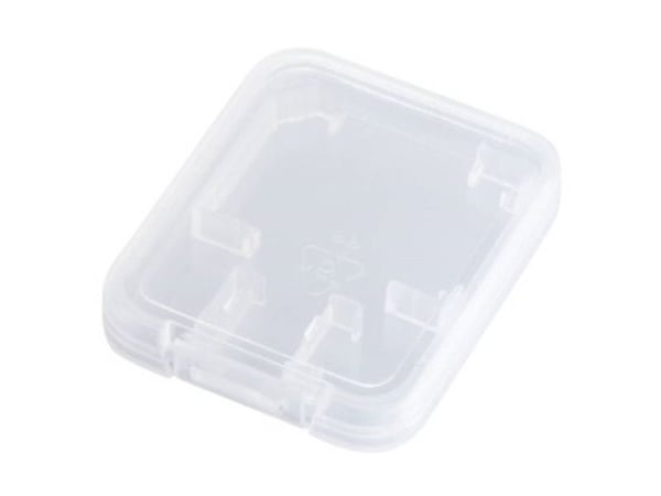 Hama SD and microSD Slim Box, MMC, SD, 2 kort, Plast, Gjennomsiktig, 35 mm, 53 mm