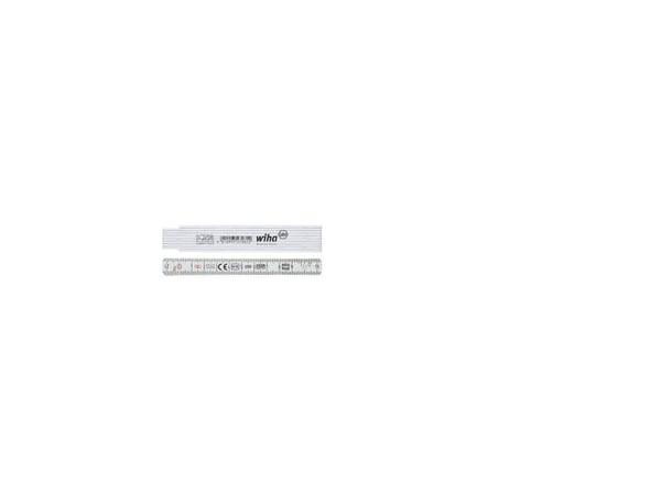 Wiha 27061, Glasfiber, Metrisk, cm, mm, Grå, 1 m, 13 mm