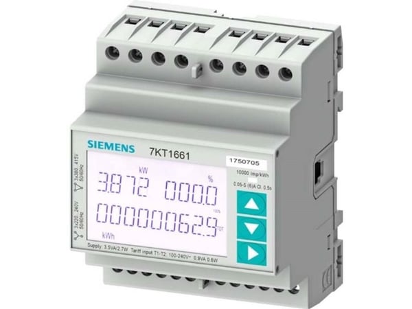 Siemens 7KT1664, Starkström, kWh, IP40, 100 A, 284 g, 284 g