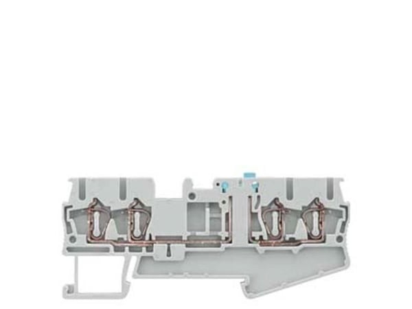 Siemens 8WH2004-6CF00 Mittauskiilapääte Jousikuormitettu liitäntä Harmaa 1 kpl