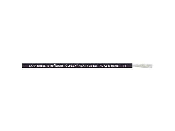 LAPP 1232000 Johdin ÖLFLEX® HEAT 125 SC 1 x 0,50 mm² Vihreä, keltainen 100 m 100 m