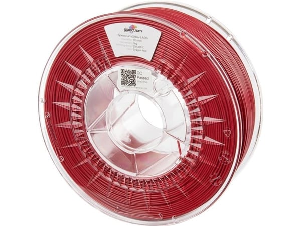 Spectrum Filaments 80089 smart ABS-filament ABS-plast 1,75 mm 1000 g Dragon Red rød 1 stk