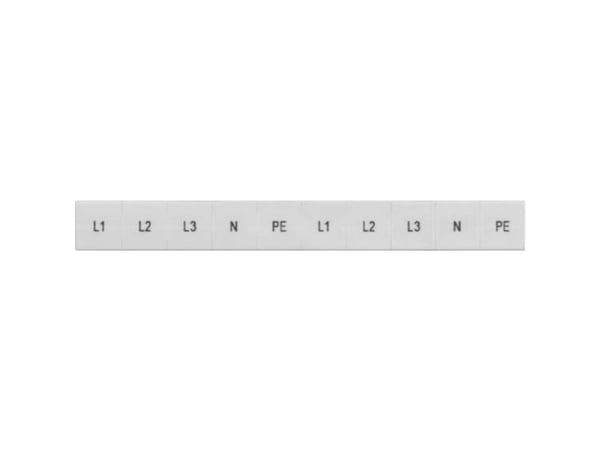 Siemens Schild 8WH8120-5AA15 Gr.ZB10, valkoinen, 0,2 g, 10 mm, 10 mm, 3 mm