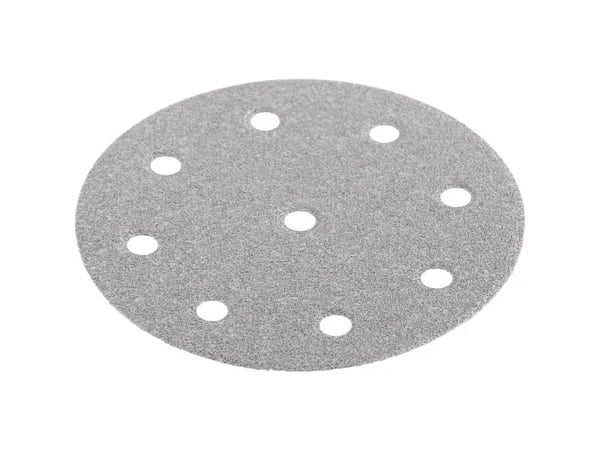 SilverFlex sliberondel Ø125 - 9 hul - P120 (25 stk)