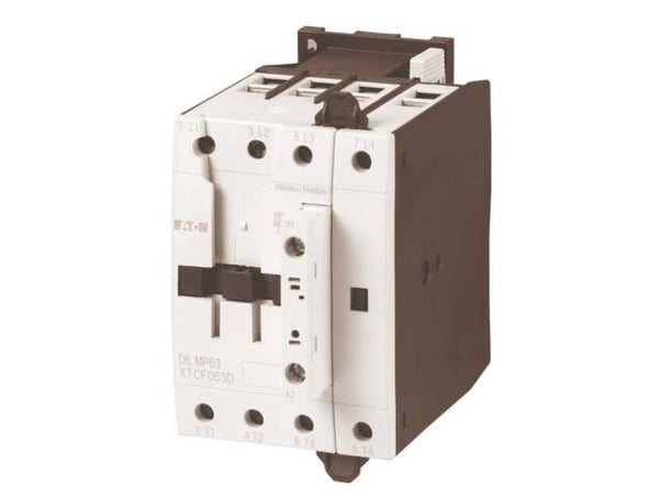 Eaton DILMP63(230V50HZ,240V60HZ), Kontaktori, Musta, Valkoinen, IP00, 85 mm, 115 mm