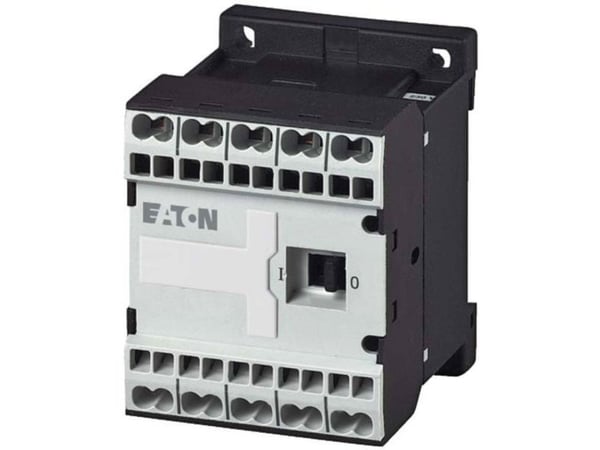 Eaton DILEM-01-G-C(24VDC), Kontaktori, Musta, Valkoinen, IP20, 45 mm, 54 mm, 58 mm