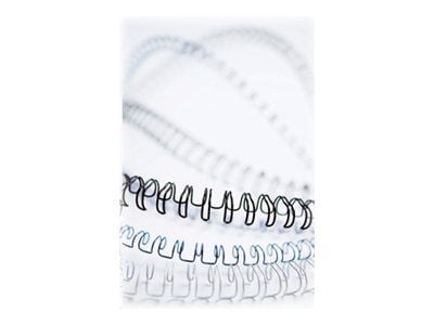 Fellowes - 12 mm - 297 mm - 34 ringer - A4 (210 x 297 mm) - 100 ark - hvit - 100 stk bindestreng - for Fellowes Galaxy E, Galaxy Wire, Quasar 130