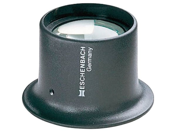 Eschenbach 11245 urmakerlupe forstørrelsesfaktor 5 x, linsestørrelse (Ø) 25 mm antrasitt