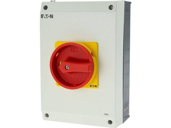 Eaton P3-63/I4/SVB/N, Kiertokytkin, 3P, Punainen, Keltainen, 63 A