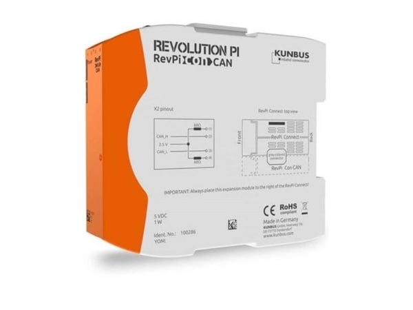 Kunbus PR100286 RevPi Con CAN-väylän moduuli 1 kpl