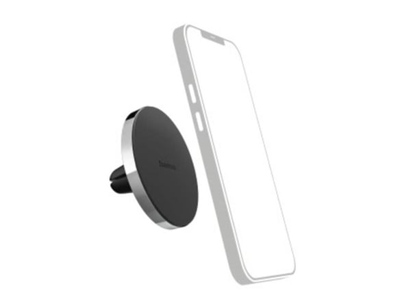 Hama 00210105, Mobiltelefon/smarttelefon, Passiv holder, Bil, Svart, Sølv
