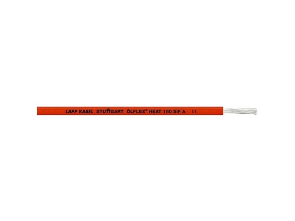 LAPP 1249549/100 Korkean lämpötilan johdin ÖLFLEX® HEAT 180 SiF A 1 x 10 mm² Sininen 100 m 100 m