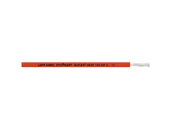 Lapp ÖLFLEX HEAT 180 SiF A, 100 m, Sort, 2,25 mm, 2,4 kg/km, 6,8 kg/km, 3000 V