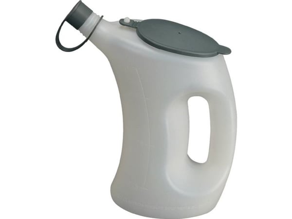 PRESSOL mätbägare i PE 3 l vit/transparent m. lock/kap -10/+110°C 07523