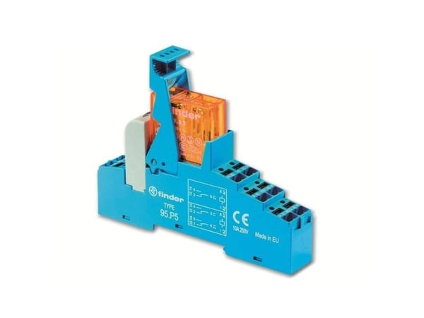 Finder 48.P5.8.230.5060 Koblingsrelæ 230 V/AC 8 A 2 x omskifter 10 stk