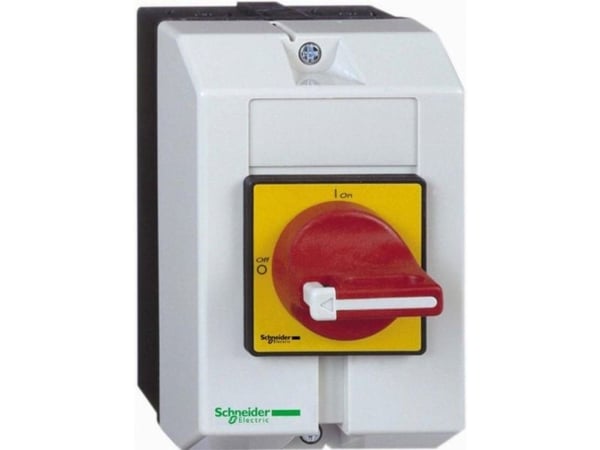 Schneider Electric VCF02GE, Kiertokytkin, 3P, Valkoinen, Punainen, IP65, 10 A, 90 mm