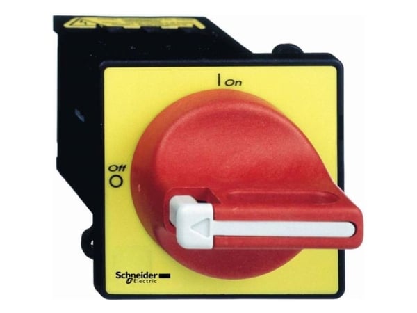 Schneider Electric VCDN20, Kiertokytkin, 3P, Punainen, Keltainen, 60 mm, 60 mm, 177 g