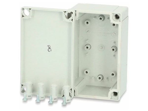 Fibox PC 100/60 HG Asennuskaappi 130 x 80 x 60 Polykarbonaatti , Polyamidi Gråhvid (RAL 7035) 1 stk 1 stk