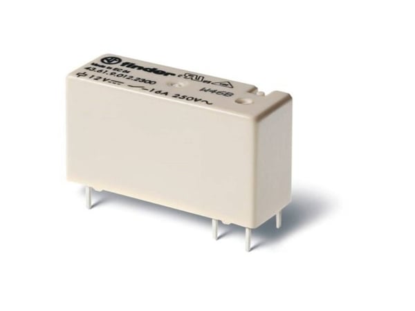 Finder 43.41.7.024.0300 Piirilevyrele 24 V/DC 10 A 1 x rajakytkin 20kpl