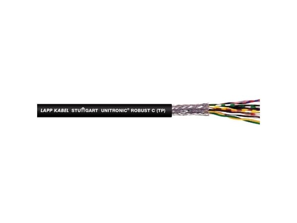 LAPP 1032101/500 bussledning UNITRONIC® ROBUST C (TP) 3 x 2 x 0,14 mm² svart 500 m