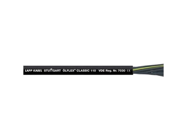 Lapp 1119894, 100 m, Sort, PVC, 19,2 kg/km, 53 kg/km, 4000 V