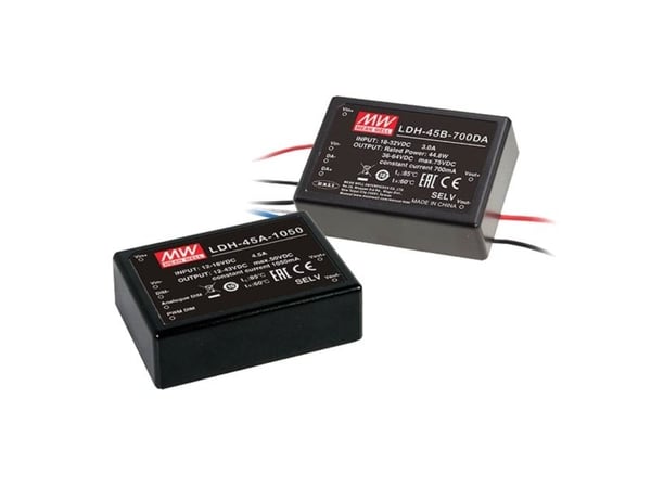 MEAN WELL LDH-45B-500W, 45 W, 18 - 32 V, 0,5 A, 86 V, 53 mm, 75 mm