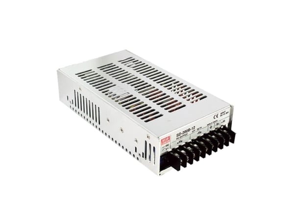 MEAN WELL SD-200C-12, 115 mm, 215 mm, 50 mm, 200,4 W, 36 - 72 V, 16700 mA