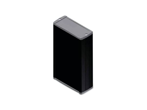 TEKO TEKAL 22.29 universal-kabinett 145 x 85,8 x 36,9 mm aluminium svart, 1 stk
