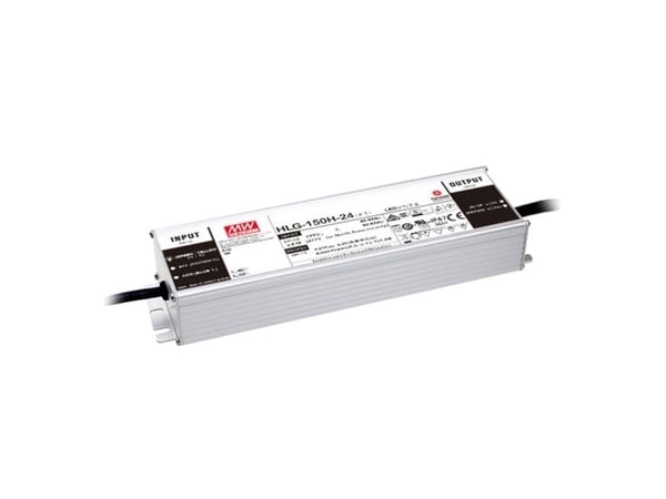 MEAN WELL HLG-150H-24, 150 W, IP20, 90 - 305 V, 24 V, 68 mm, 220 mm