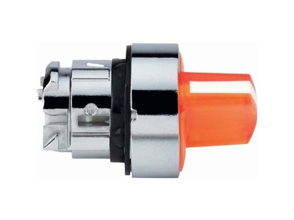 Schneider Electric ZB4, Nappi, Oranssi, Universal LED, IP66, IK06, Luokka I