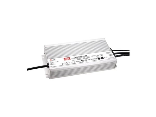 MENER VEL HLG-600H-24B, 600 W, 90 - 305 V, 47 - 63 Hz, Aktiv, 15 ms, 95 %