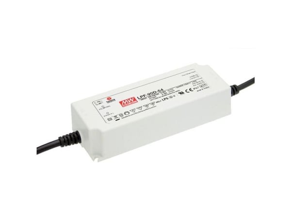 MEAN WELL LPF-90-48, 90 W, IP20, 90 - 305 V, 48 V, 61 mm, 161 mm