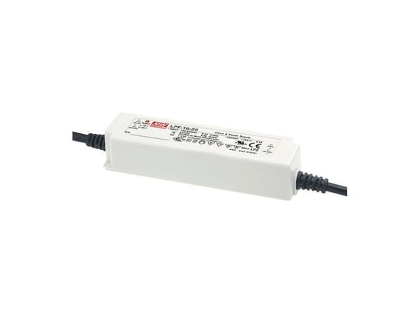 MEAN WELL LPF-16-20, 16 W, IP20, 90 - 305 V, 0,8 A, 20 V, 40 mm
