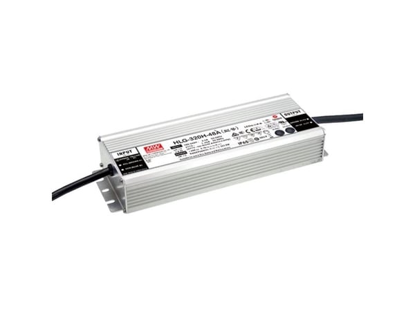 MEAN WELL HLG-320H-48A, 320 W, IP20, 90 - 305 V, 48 V, 90 mm, 252 mm