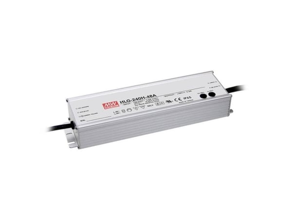 MEAN WELL HLG-240H-54A, 240 W, IP20, 90 - 305 V, 54 V, 68 mm, 244,2 mm