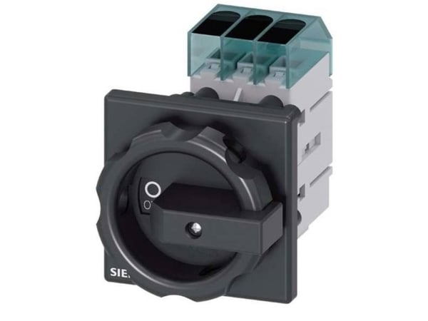 Siemens 3LD32540TK51 lastdelningskontakt svart 3-polig 16 mm² 32 A 690 V/AC
